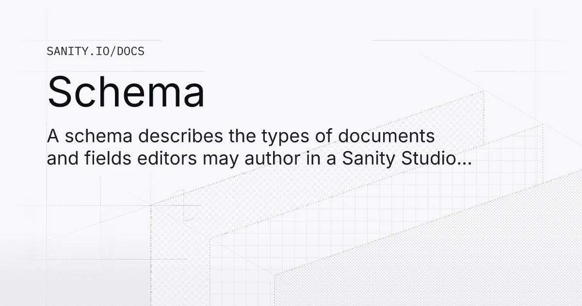 How to Create Custom Schemas in Sanity Studio