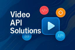 Top 5 Video API Solutions
