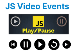 JS Video Player Event Tracking: Play, Pause, Ended, Seek