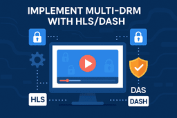 How to Implement Multi-DRM (Widevine, PlayReady, FairPlay) with HLS/DASH?
