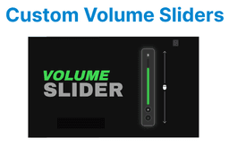 Custom Volume Sliders & Mute Buttons with JavaScript