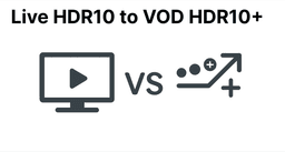 Live HDR10 to VOD HDR10+: Dynamic Metadata Transcoding