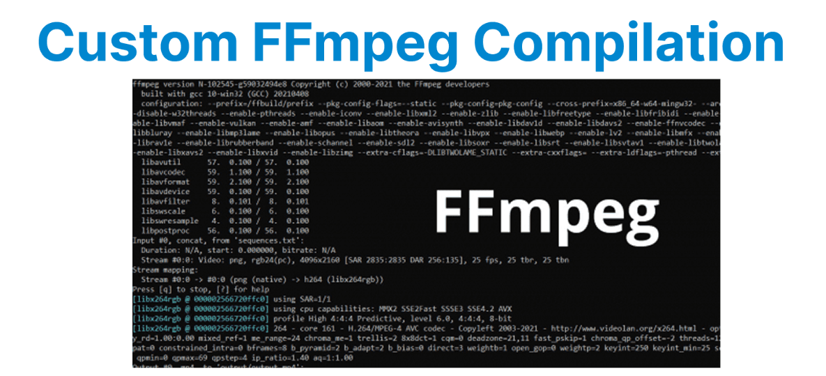 Custom FFmpeg Compilation: Adding New Codecs & Libraries