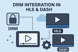 DRM Integration with HLS and DASH Streams