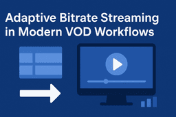 Adaptive Bitrate Streaming in Modern VOD Workflows