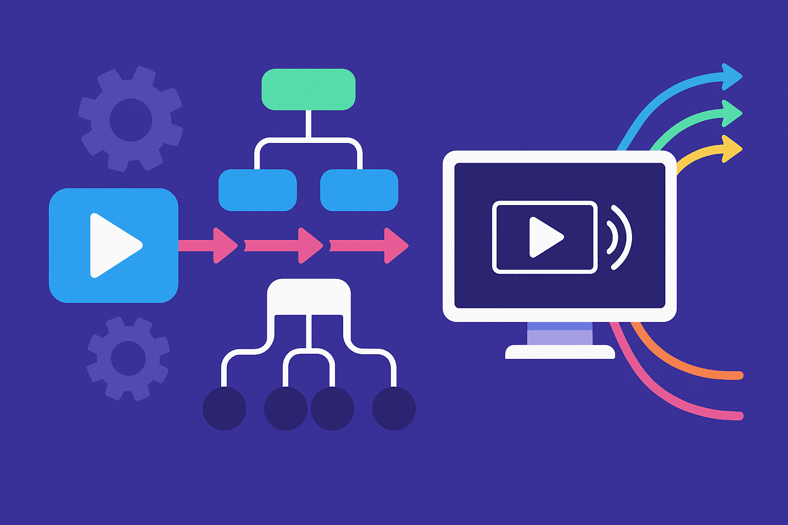 Transcoding Pipelines for Adaptive Streaming