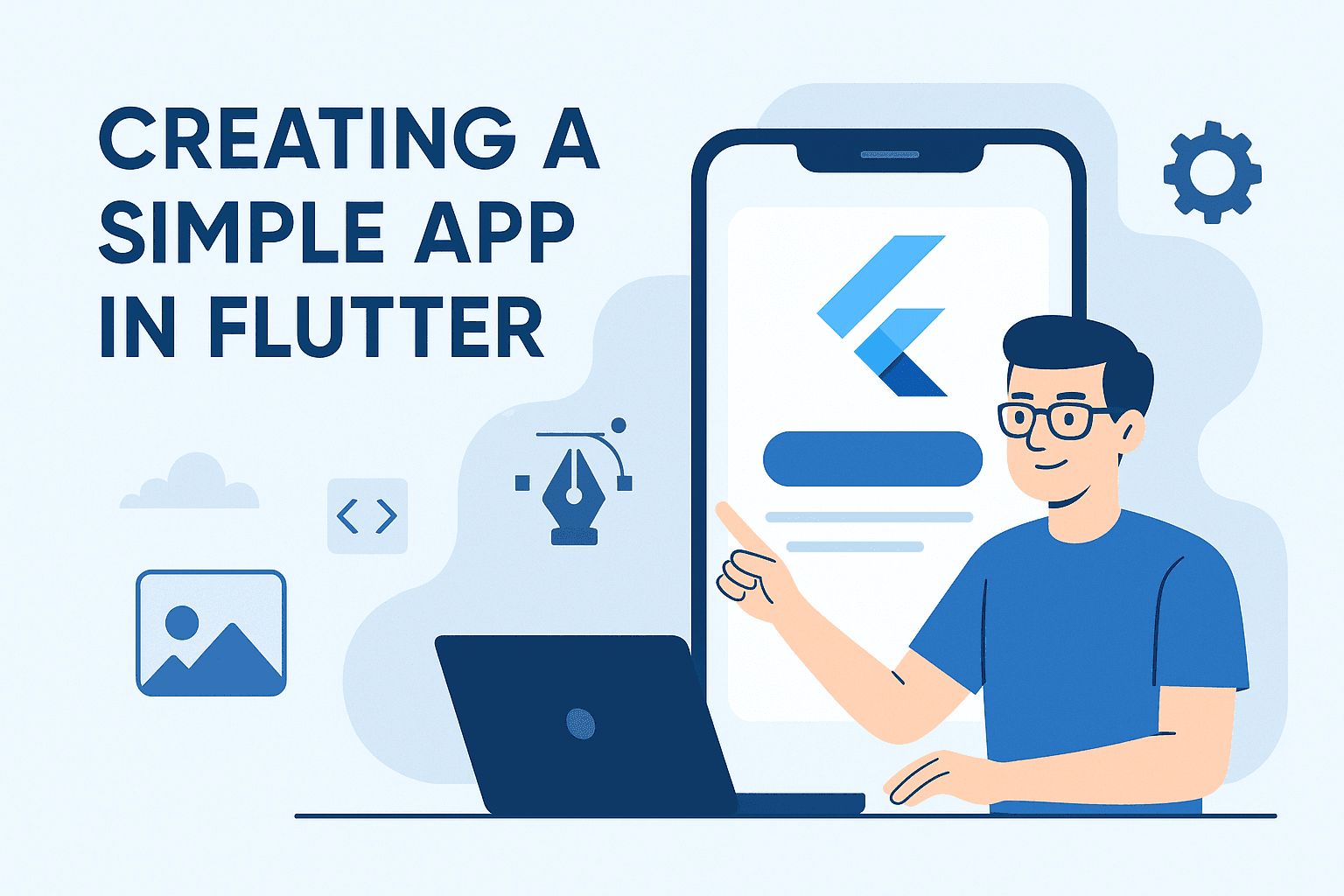 How to Create a Simple Application in Flutter?