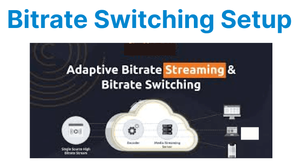Setting Up Video Quality Selection (Bitrate Switching)