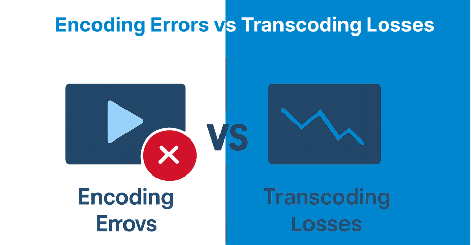 Artifact Generation: Encoding Errors vs Transcoding Losses