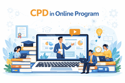 Continuing Professional Development in an Online Program