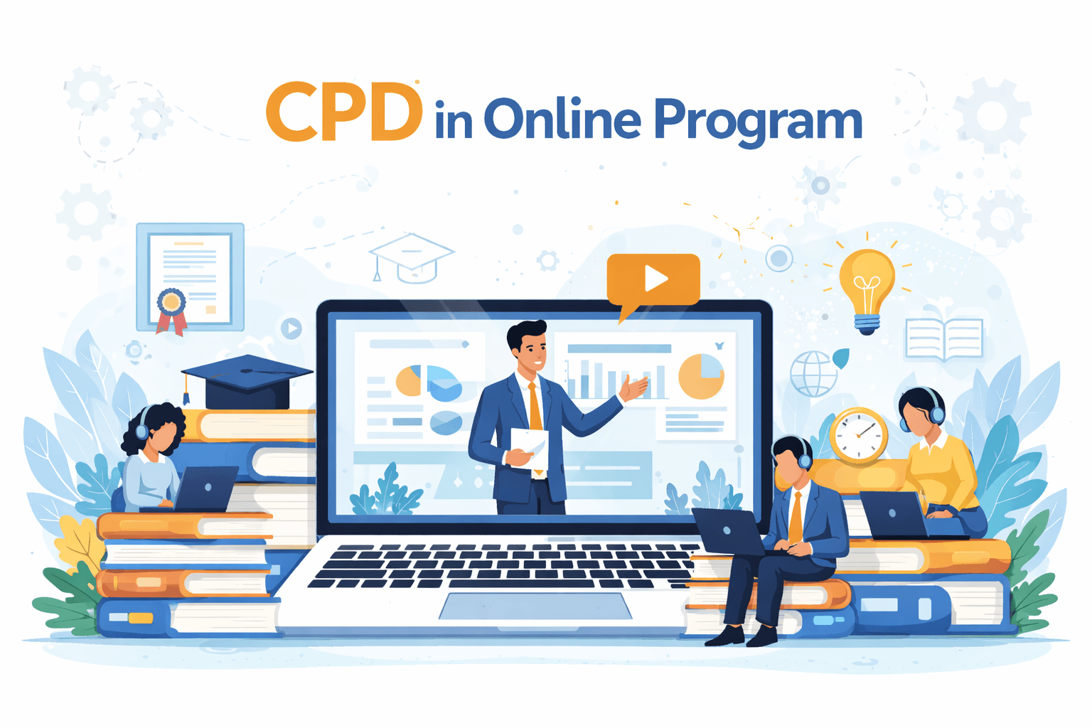 Continuing Professional Development in an Online Program