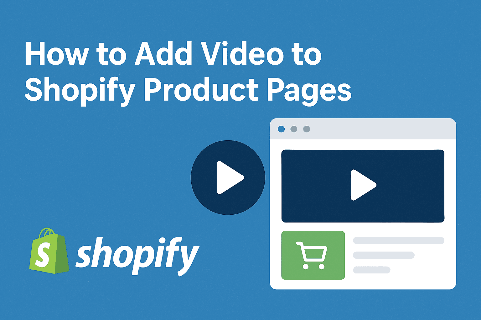 How to Add Video to Shopify Product Pages?