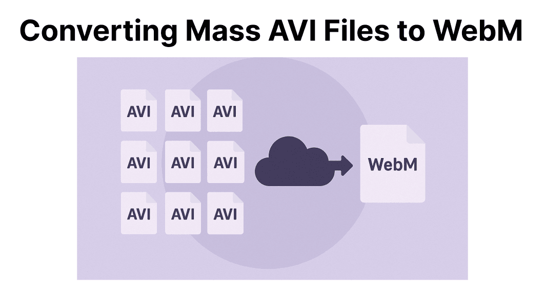 Batch Converting 1000+ AVI Files to WebM