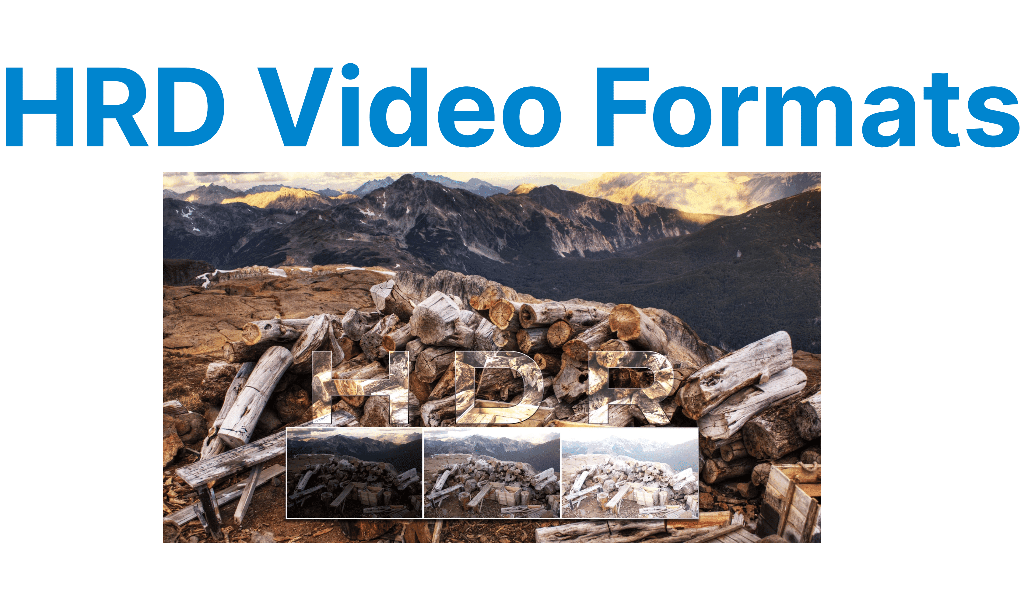 HDR Video Formats: HDR10, Dolby Vision, and HLG Compared