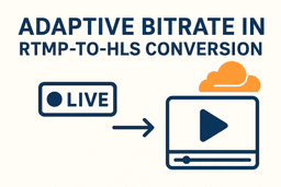 Adaptive Bitrate in RTMP-to-HLS Conversion