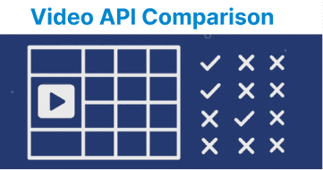 Feature Parity Matrix for Leading Video APIs