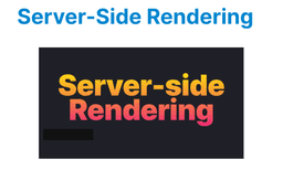 Server-Side Rendering Challenges with Video Playback